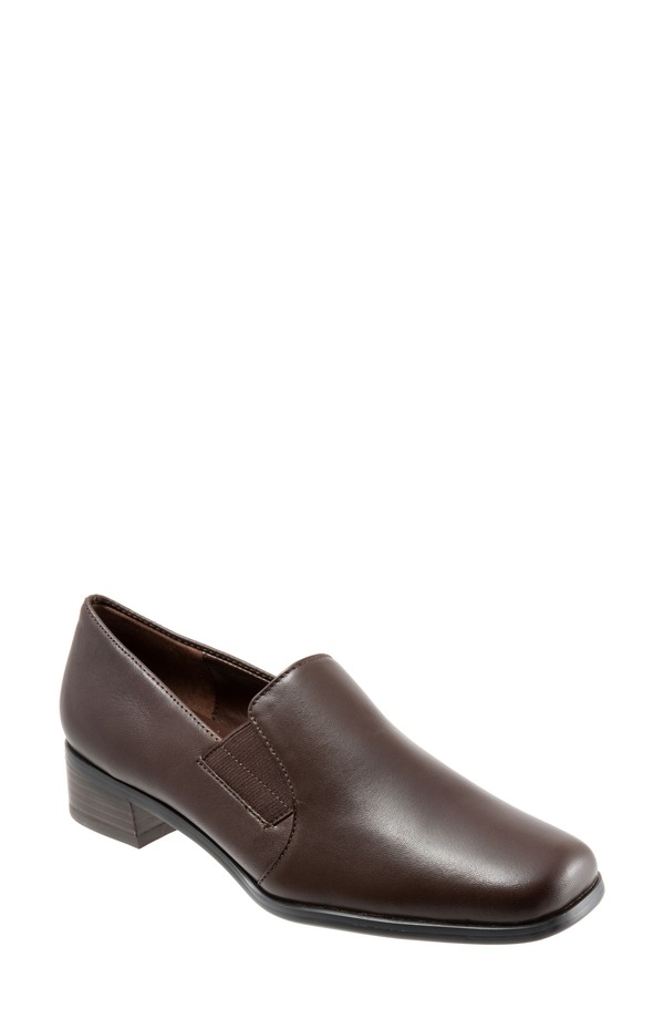 トロッターズ レディース シューズ スリッポン・ローファー Trotters \u0027Ash\u0027 Slip-On Fudge 木灰