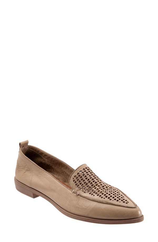 ブエノ レディース シューズ スリッポン・ローファー Bueno Blazey Pointed Toe Flataupe トープ 靴-レディース靴