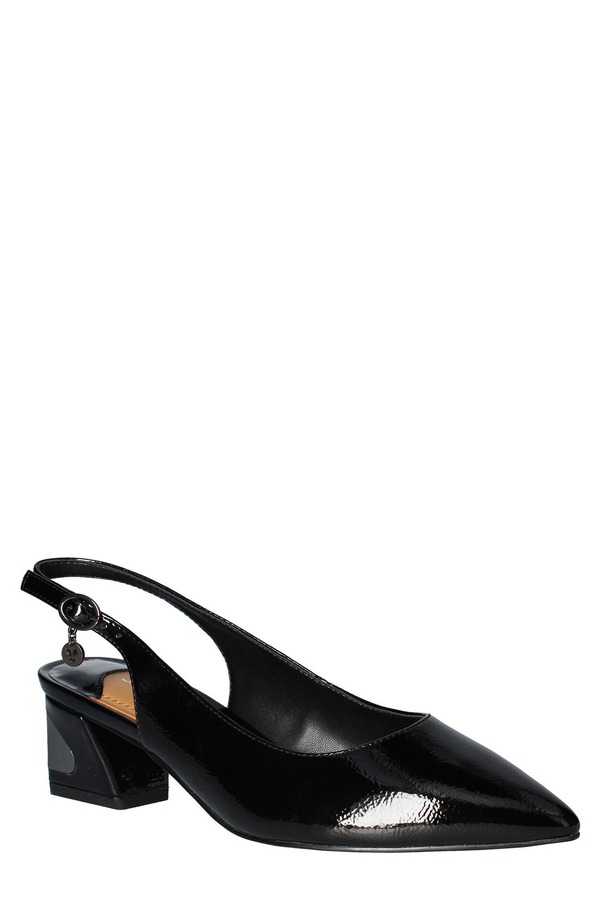 ジェイレニー レディース シューズ 踵 J. Rene J.Rene Shayanne Slingback Pointed Toe Pump Black 黒いこと