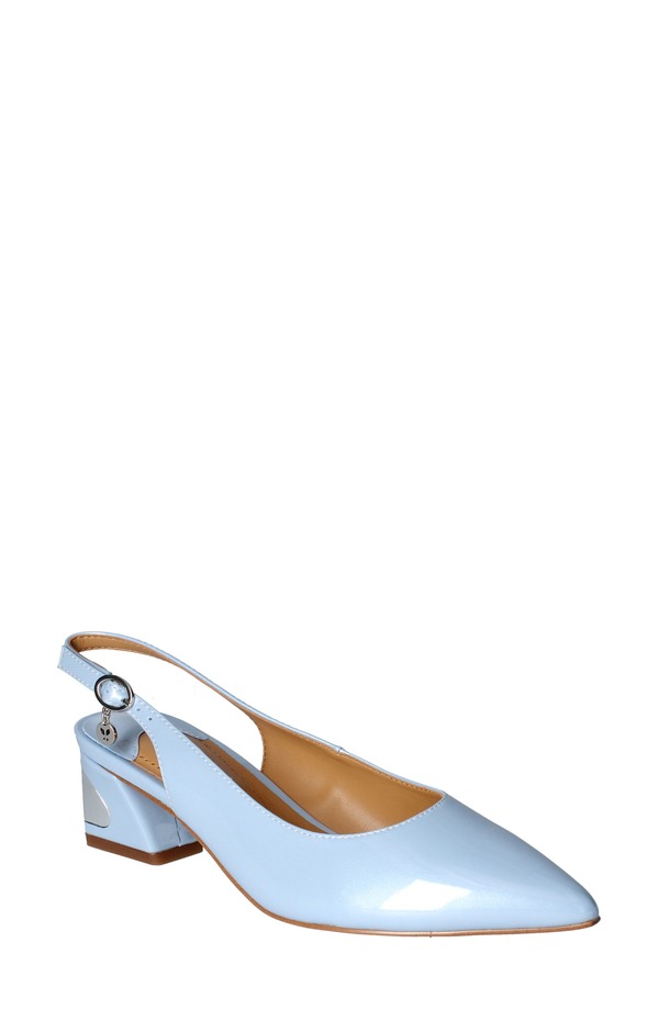 ジェイレニー レディース シューズ 踵 J. Rene J.Rene Shayanne Slingback Pointed Toe Pumplacid Blue 青み