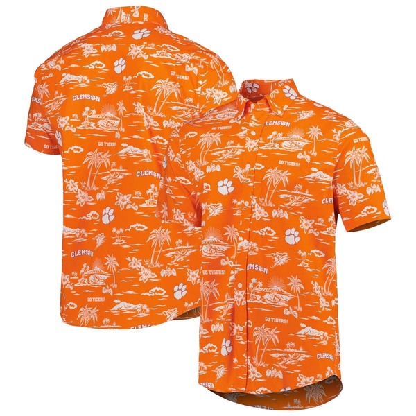 レインスプーナー メンズ トップス プルオーバー 落ちこむ Men\u0027s Reyn Spooner Orange Clemson Tigers Classic Button-Down Shirt Orange オレンジ色