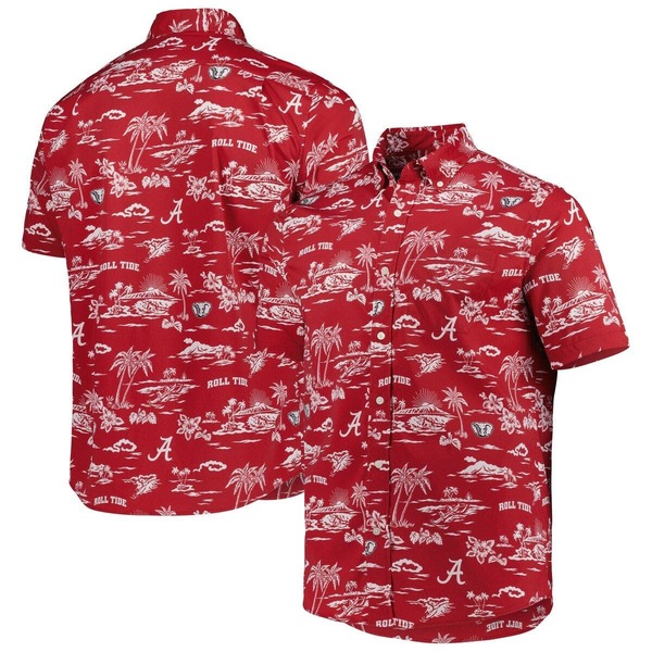 レインスプーナー メンズ トップス プルオーバー 落ちこむ Men\u0027s Reyn Spooner Crimson Alabama Crimson Tide Classic Button-Down Shirt Crimson クリムゾン