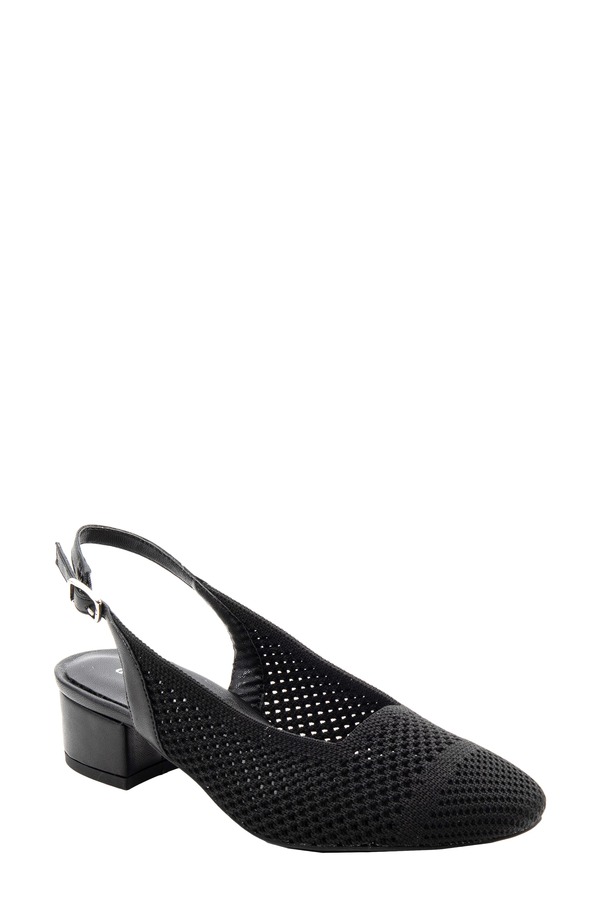 ダイビッドテイト レディース シューズ 踵 サンダル David Tate Glenna Slingback Sandal Black 黒いこと