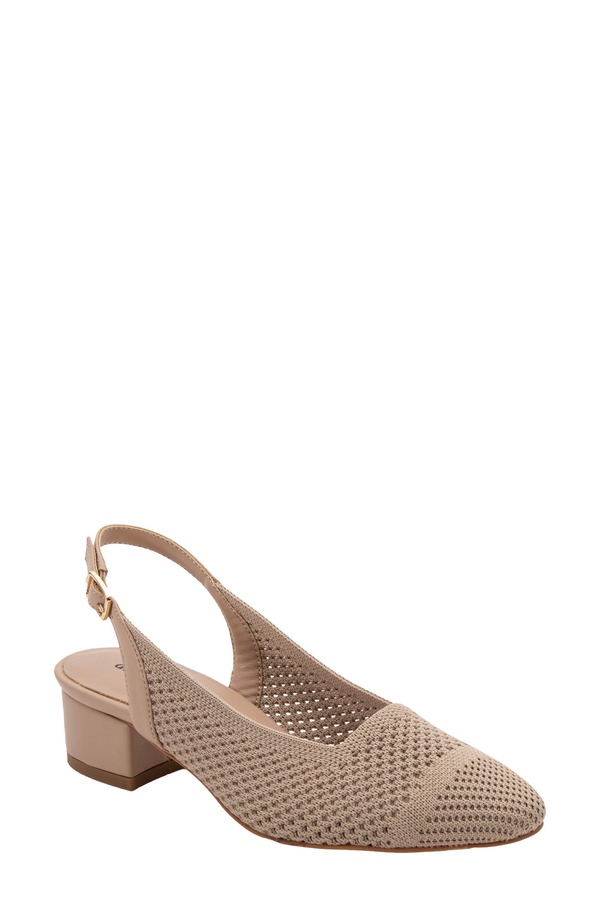 ダイビッドテイト レディース シューズ 踵 サンダル David Tate Glenna Slingback Sandal Taupe トープ