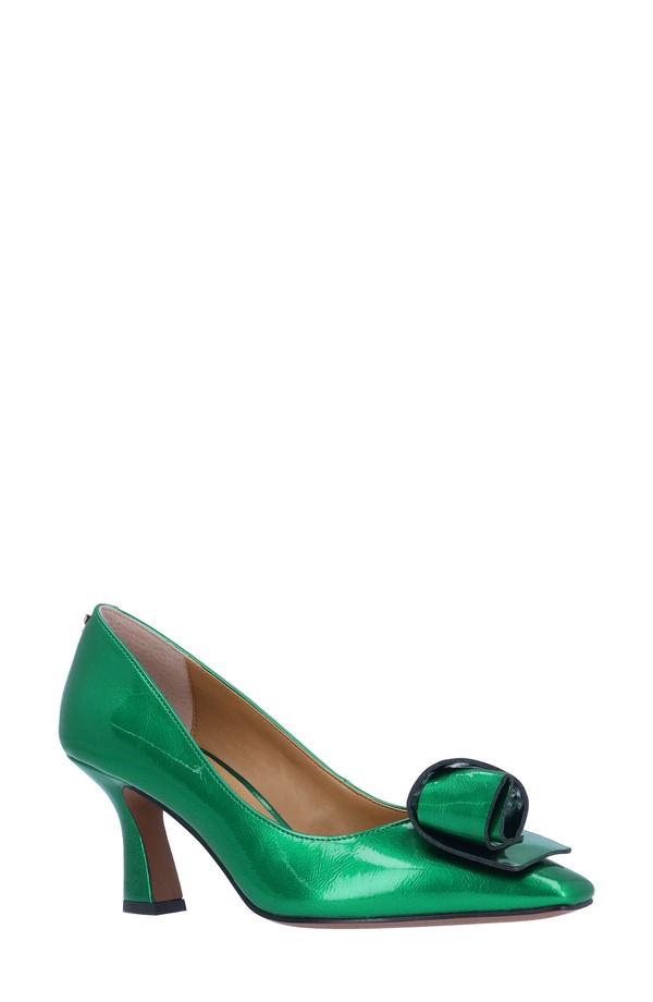 ジェイレニー レディース シューズ ヒール J. Rene Karali Pointed Toe Pump Green グリーン|ReVida 店