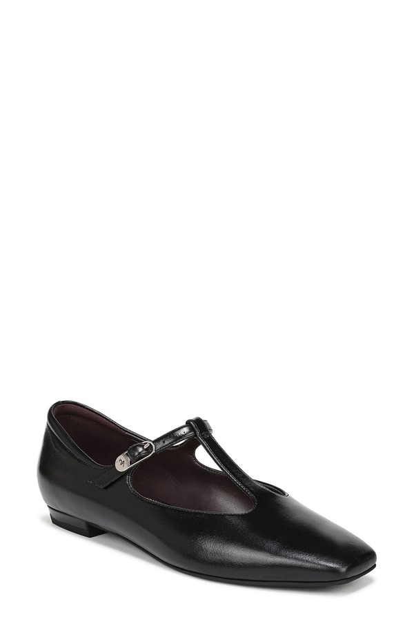 27 エディット ナチュラライザー レディース シューズ パンプス 27 EDIT Naturalizer Bella T-Strap Flat Black ブラック
