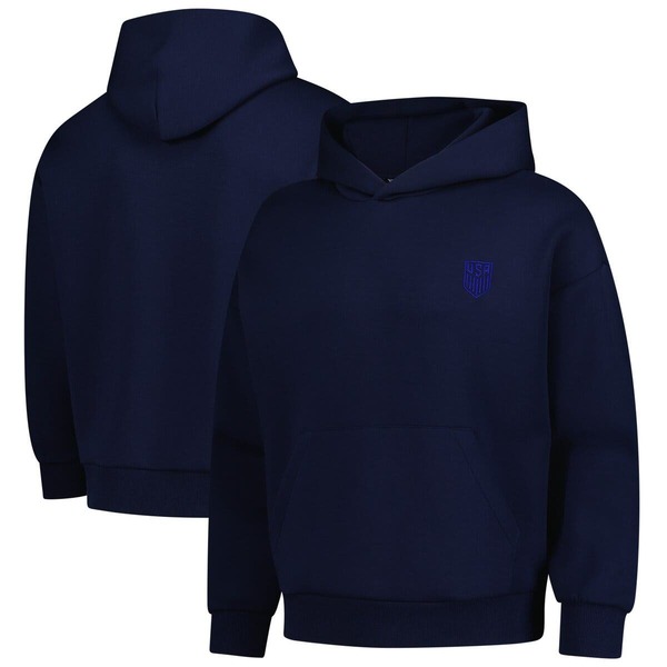 気泡管水準器お召しもの メンズ アウター パーカー・スウェット Men\u0027s Levelwear Navy USMNT Luxe Signature Tri-Blend Pullover Hoodie Navy 米国海軍
