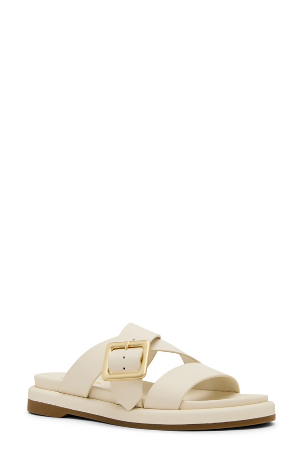 金髪 レディース シューズ 踵 サンダル Blondo Larah Waterproof Sandal White Leather 白いこと