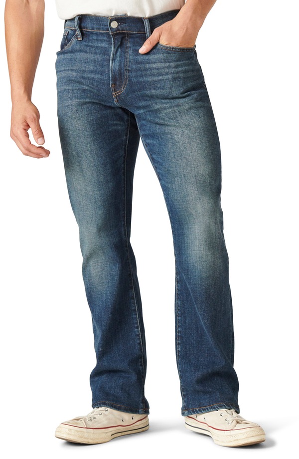 ラッキーブランド メンズ ボトムス デニムパンツ ブーツカット ブーツ ジーンズ Lucky Brand 383 Easy Rider Bootcut Jeans Brigden