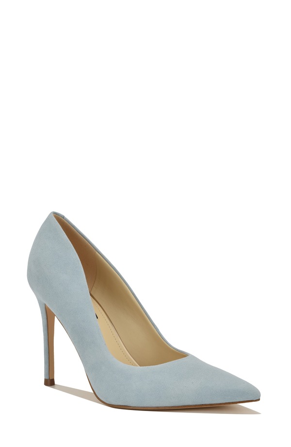 ナインウェスト レディース シューズ パンプス Nine West Fresh Pointed Toe Pump Light Blue ブルー