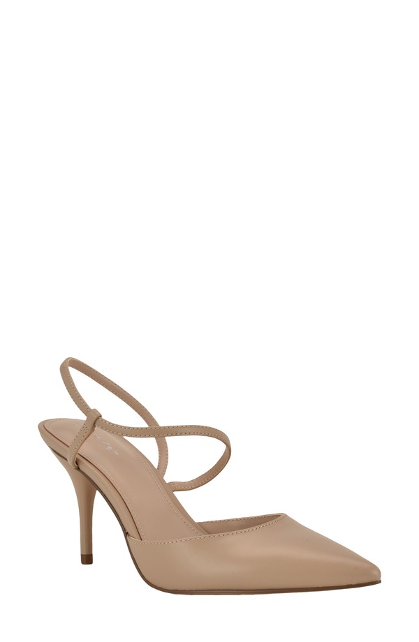 カルバンクライン レディース シューズ 踵 Calvin Klein Cordera Pump Light Natural