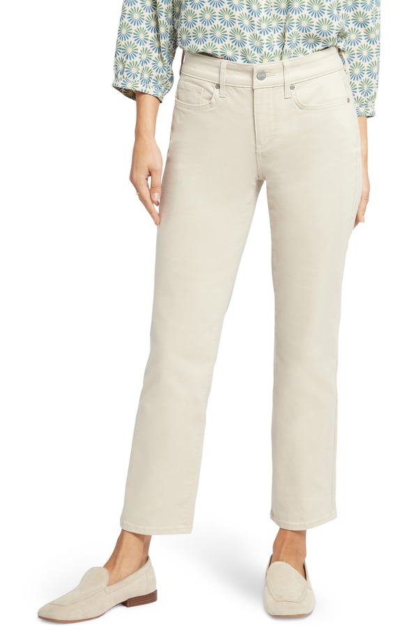 エヌワイディージェイ レディース ボトムス ジーンズズボン下 引っ切り無い アンクル デニム NYDJ Marilyn Straight Leg Ankle Jeans Feather