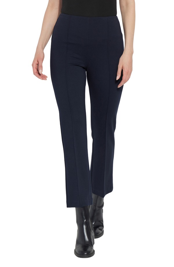 リジー レディース ボトムス レギンス パンツ アンクル 'Lyssentials Elysse Ankle Ponte Pants Midnight