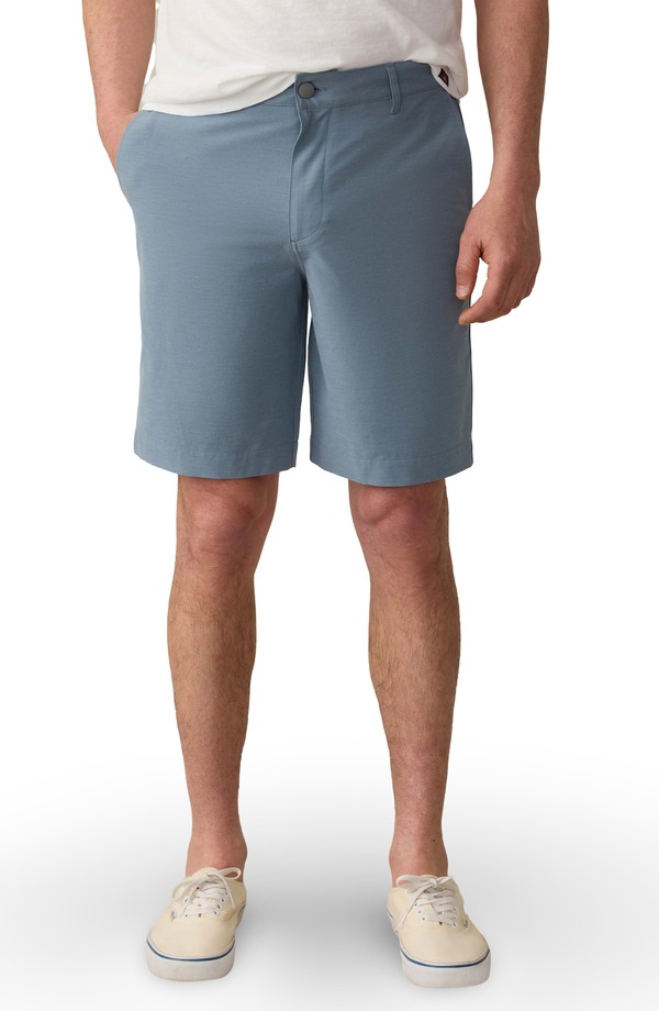 ファレティ メンズ ボトムス ハーフパンツ・ショーツ ショートパンツ Faherty All Day 2.0 9-Inch Waterepellent Shorts Deep Marine
