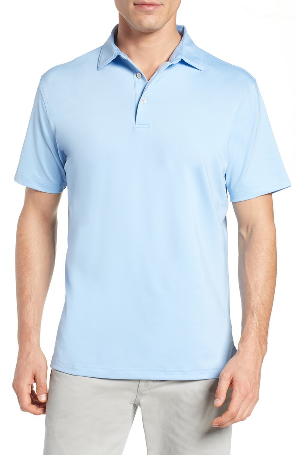 ピーター・ミラー メンズ トップス ポロシャツ レギュラーフィット ジャージー Peter Millar Sean Regular Fit Stretch Jersey Polo Cottage Blue ブルー