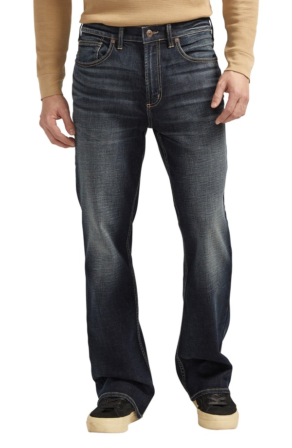 シルバー ジーンズ メンズ ボトムス デニムパンツ ブーツカット ブーツ Silver Jeans Co. Craig Bootcut Jeans Indigo インディゴ