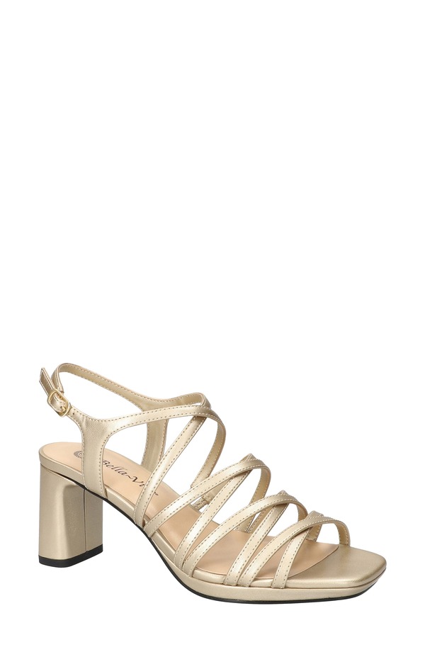 ベラヴィータ レディース シューズ 踵 サンダル Bella Vita Damsel Slingback Sandal Champagne 三鞭酒