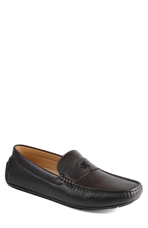 カルバンクライン メンズ シューズ ローファー Calvin Klein Follaman Loafer Dark Brown ブラウン|ReVida 店