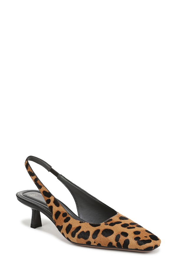 サルトバイフランコサルト レディース シューズ 踵 SARTO by Franco Sarto Raven Slingbackitten Heel Pump Camel Brown 赤銅色