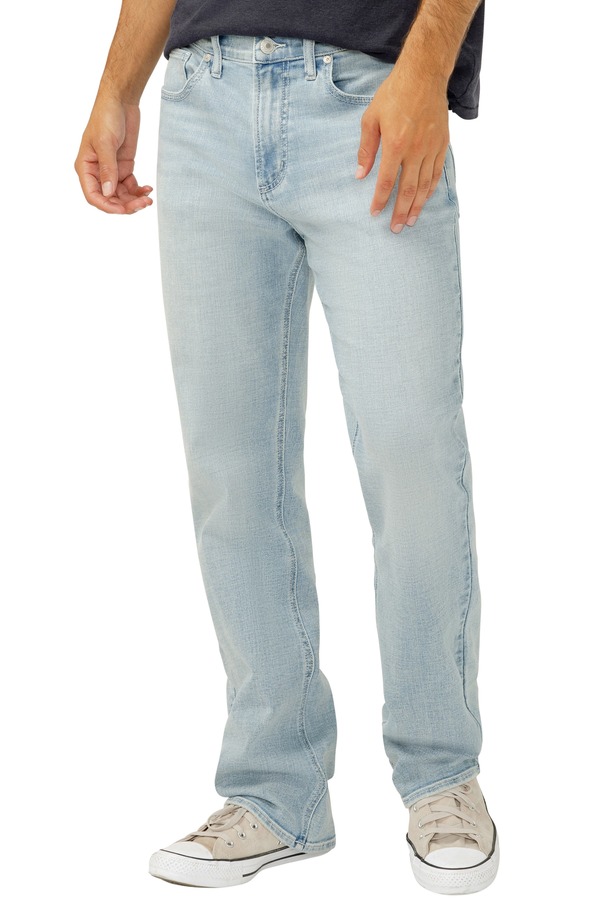 シルバー ジーンズ メンズ ボトムス デニムパンツ リラックスフィット ブーツカット ブーツ Silver Jeans Co. Craig Relaxed Fit Bootcut Jeans Boca