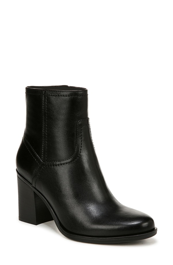 ナチュライザー レディース シューズ ブーツ・レインブーツ Naturalizer Kalina Bootie Black Leather ブラック｜ReVida 店