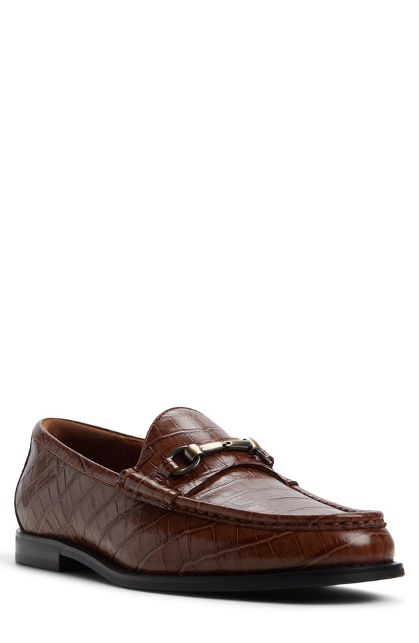 アルド メンズ シューズ ローファー ALDO Clarke Bit Loafer Brown ブラウン｜ReVida 店