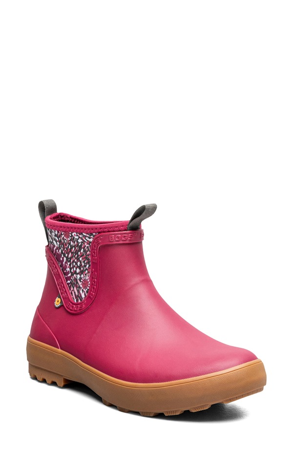ボグス レディース シューズ ブーツ・レインブーツ チェルシー Bogs Harper Waterproof Chelsea Rain Boot Berry