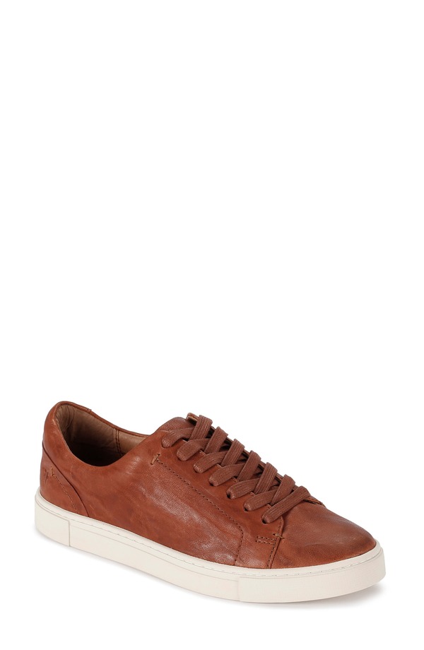 フライ レディース シューズ スニーカー Frye Ivy Low Top Sneaker Cognac - Oyster|ReVida 店