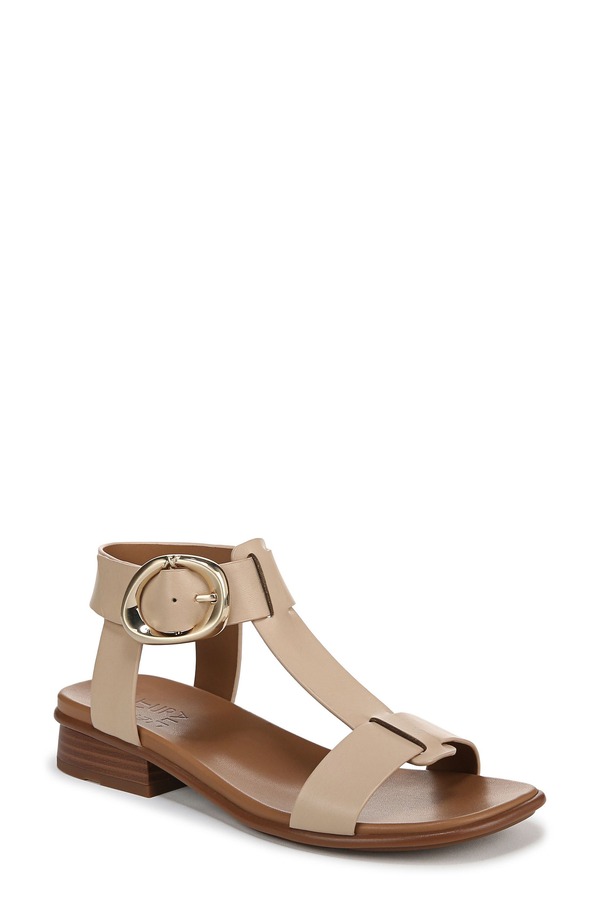 ナチュライザー レディース シューズ 踵 サンダル Naturalizer Brandy T-Strap Sandal Coastal Tan タン
