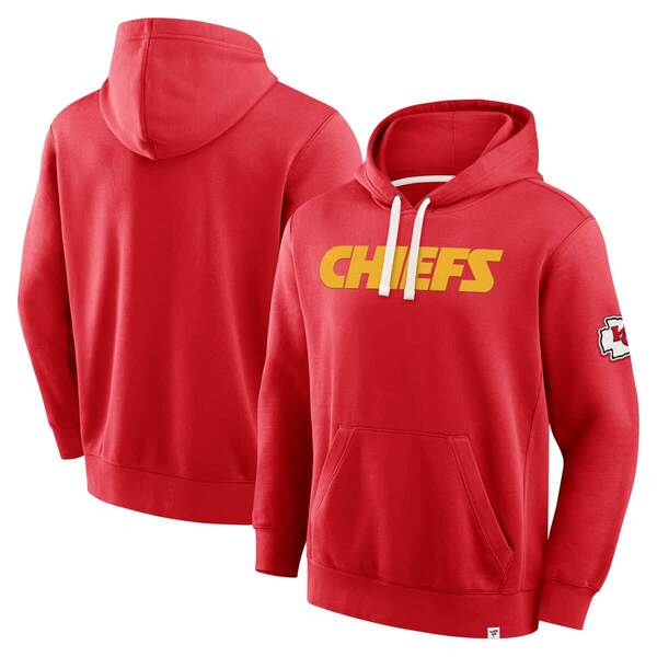 ファナティクス メンズ アウター パーカー・スウェット Men's Fanatics Red Kansas City Chiefs New Horizons Heritage Pullover Hoodie Red レッド｜ReVida 店 22,960円