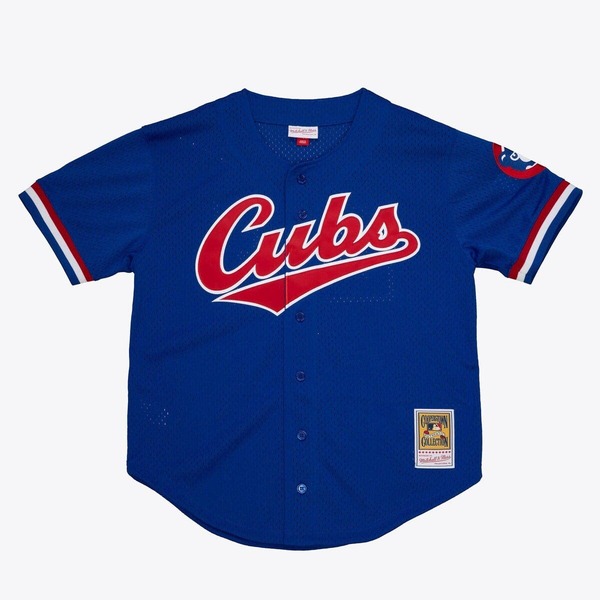 ミッチェル&ネス メンズ トップス シャツ ジャージー Men's Mitchell & Ness Greg Maddux Royal Chicago Cubs Authentic Batting Practice Jersey Royal