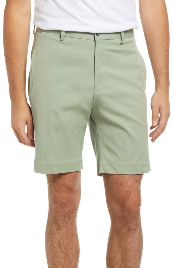 ベール メンズ ボトムス ハーフパンツ・ショーツ ショートパンツ Berle Charleston Khakis Flat Front Stretch Twill Shortsage セージ 22,185円