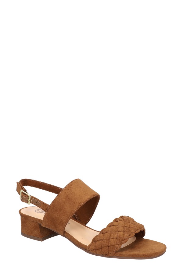 ベラヴィータ レディース シューズ 踵 サンダル Bella Vita Ellison Slingback Sandal Cognac Suede