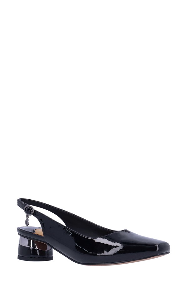 ジェイレニー レディース シューズ 踵 J. Rene Taveta Slingback Pump Black 黒いこと