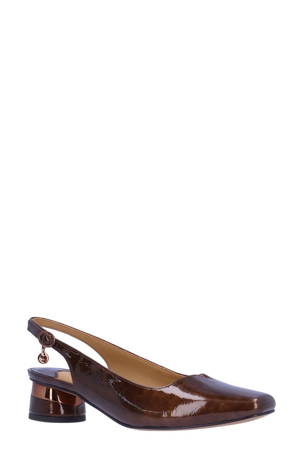 ジェイレニー レディース シューズ 踵 J. Rene Taveta Slingback Pump Bronze