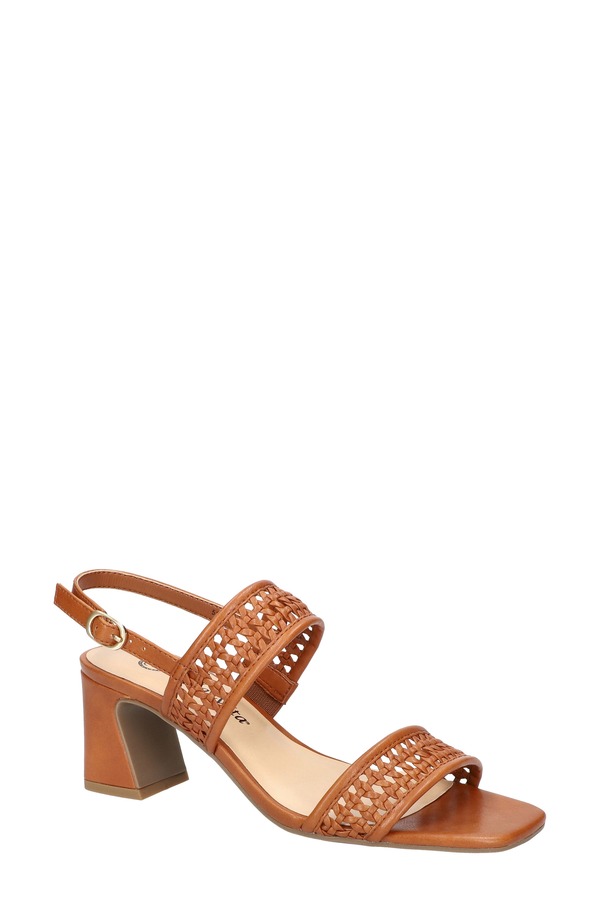 ベラヴィータ レディース シューズ 踵 サンダル Bella Vita Xannon Block Heel Slingback Sandal Tan タン