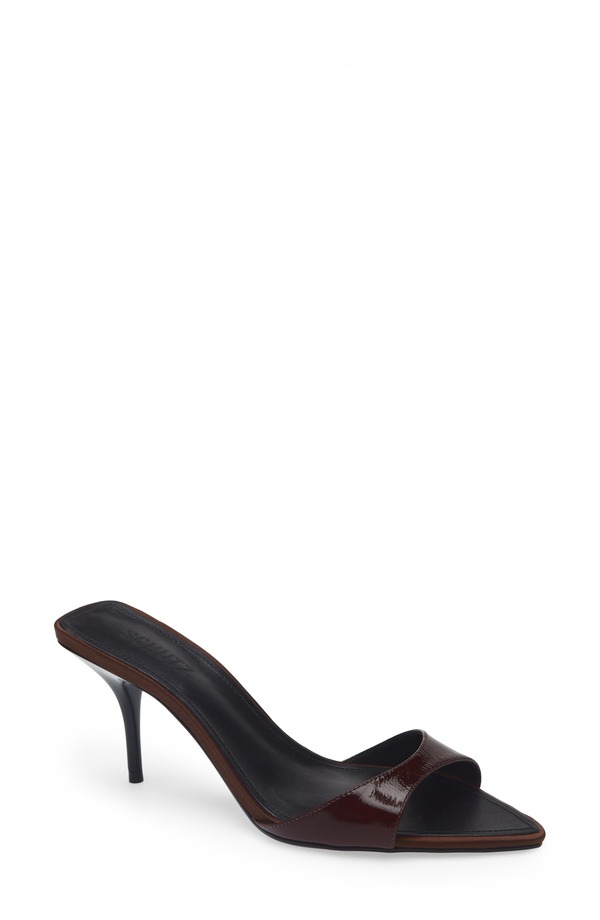 シュッツ レディース シューズ ヒール サンダル Schutz Elodie Pointed Toe Sandal Maplewood