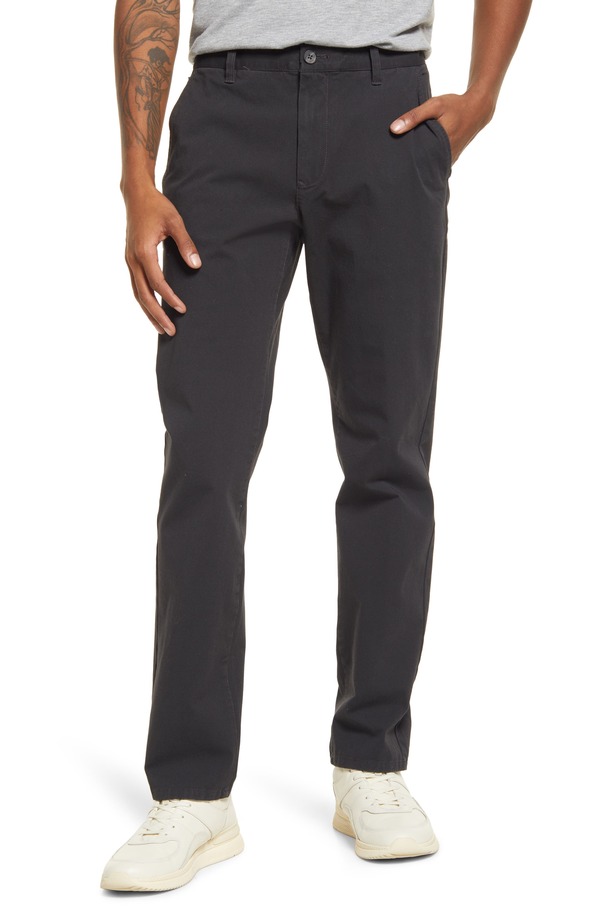 ボノボス メンズ ボトムス 心地好いズボン下 Bonobostretch Washed Chino 2.0 Pants Faded Black 黒いこと メンズファッション-ズボン・パンツ