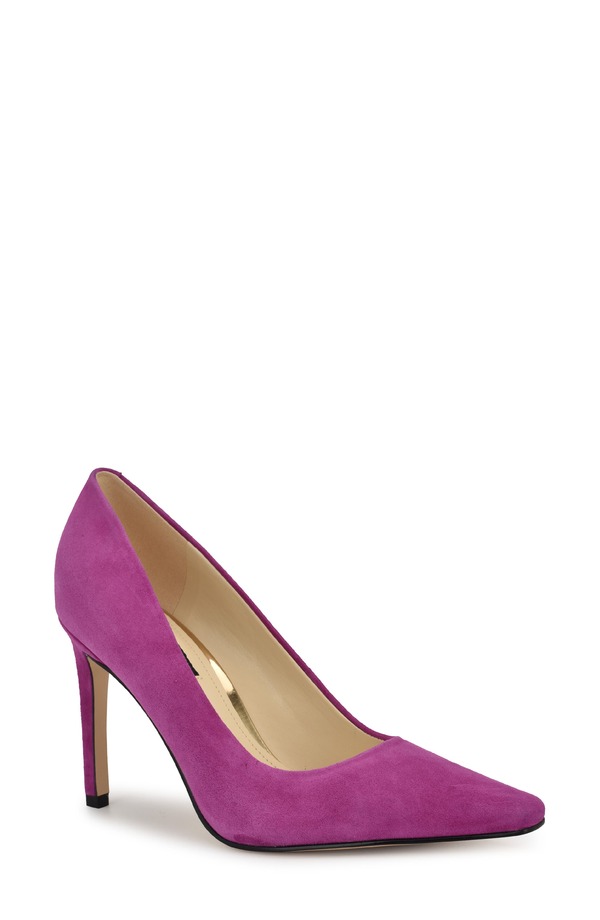ナインウェスト レディース シューズ 踵 Nine West Oraye Pump Dark Pink サクラ色