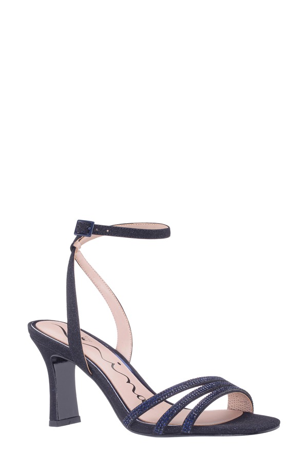 ニナ レディース シューズ ヒール サンダル アンクル Ninalfredankle Strap Sandal Navy ネイビー|ReVida 店