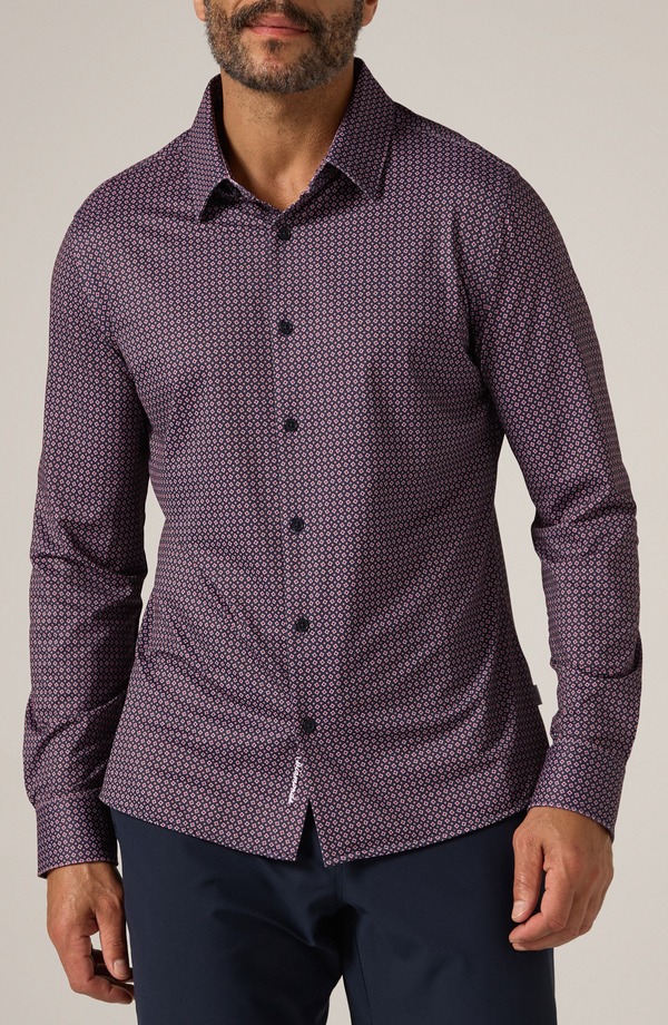 セブンダイヤモンド メンズ トップス シャツ 7 Diamonds Warren Wrinkle Resistant Performance Button-Up Shirt Coral コーラル|ReVida 店