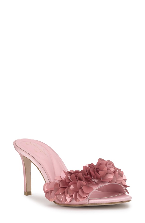 ジェシカシンプソン レディース シューズ サンダル Jessica Simpson Palora Slide Sandal Powder Pink ピンク