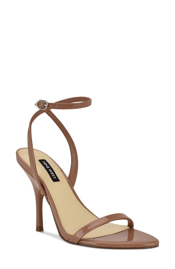 ナインウェスト レディース シューズ 踵 サンダル アンクル Nine West Villo Ankle Strap Sandal Medium Natural