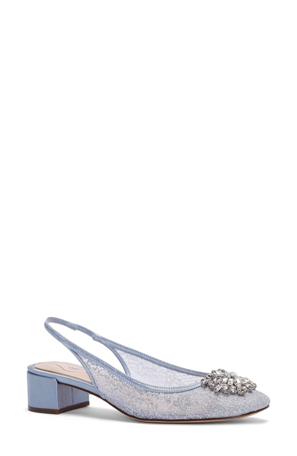 ニナ レディース シューズ ヒール Nina Klara Slingback Pump Icy Blue ブルー|ReVida 店