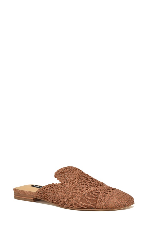 ナインウェスト レディース シューズ パンプス Nine West Camella Mule Dark Brown ブラウン