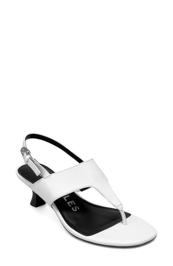 エアロソールズ レディース シューズ 踵 サンダル Aerosoles Kora Slingback Sandal Bright White Fx Nappa 白いこと