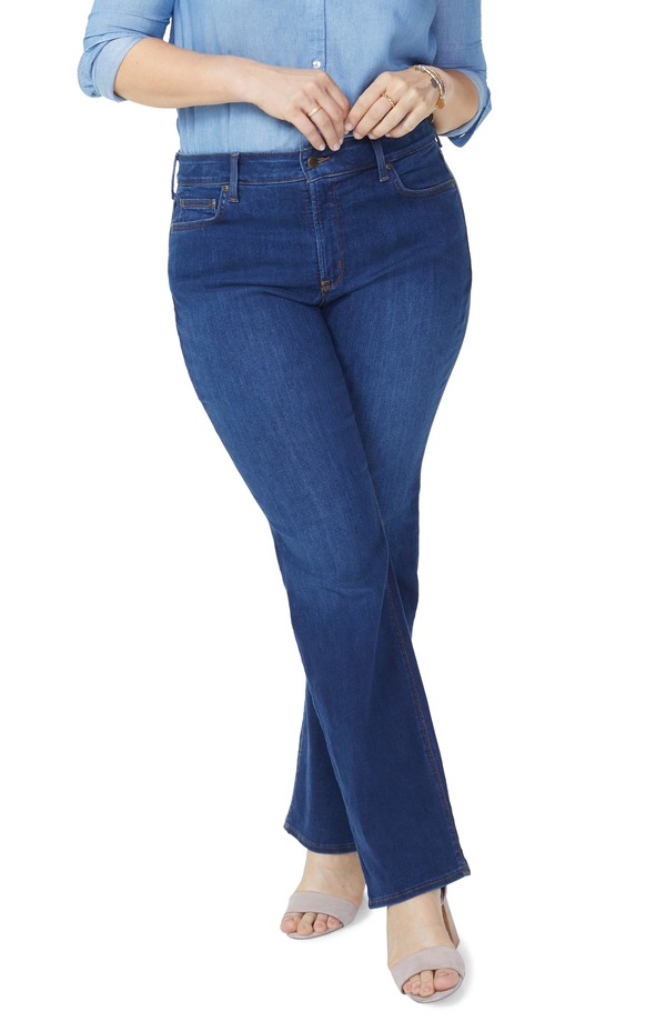 エヌワイディージェイ レディース シューズ ブーツ・レインブーツカット ジーンズ NYDJ Barbara Bootcut Jeans Quinn｜ReVida 店