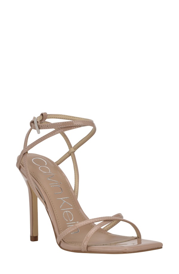 カルバンクライン レディース シューズ 踵 サンダル Calvin Klein Tegin Sandalight Natural