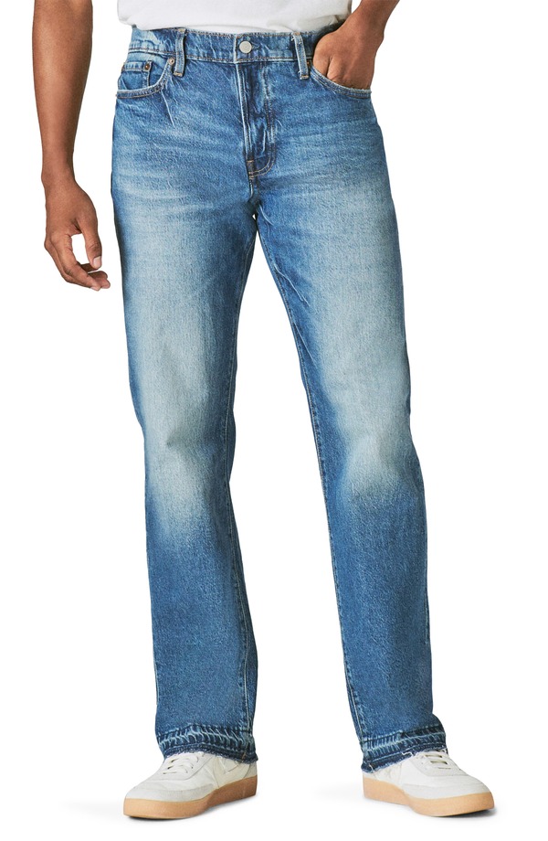 ラッキーブランド メンズ ボトムス ジーンズズボン下 ブーツとり捨てる ブーツ デニム Lucky Brand Easy Rider Stretch Bootcut Jeans Hyder