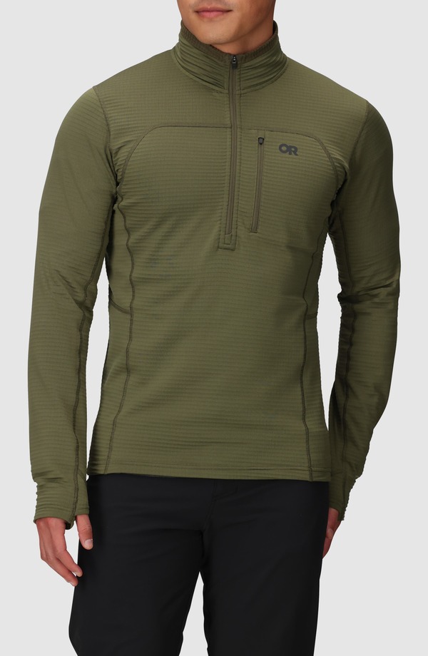 アウトドア問い合わせ メンズ アウター パーカー・スウェット ハーフジップ フリース Outdooresearch Vigor Half Zip Fleece Pulloveranger Green 緑であること